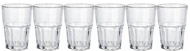Cocktail Zubehör Paket 6 Caipirinha Gläser