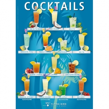 Poster A1 - 14 Cocktails