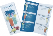 Cocktailkarte A5 - 6 Cocktails
